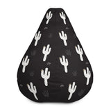 It's Cactus Designer Bean Bag Chair Cover in Midnight