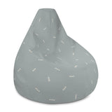 Arrow to My Heart Ban Bag Chair Cover (Nordic Blue)