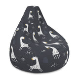 Gerry Giraffe Bean Bag Cover (Charcoal)