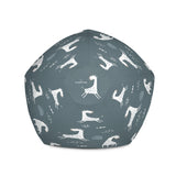 Gerry Giraffe Bean Bag Cover in Nordic Blue