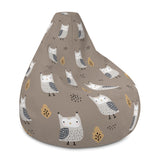 Owlette the Owl Bean Bag Cover (Latte)