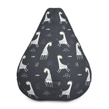 Gerry Giraffe Designer Bean Bag Cover in Charcoal