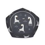 Gerry Giraffe Designer Bean Bag Cover in Charcoal