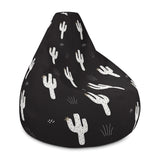 It's Cactus Bean Bag Chair Cover (Midnight)